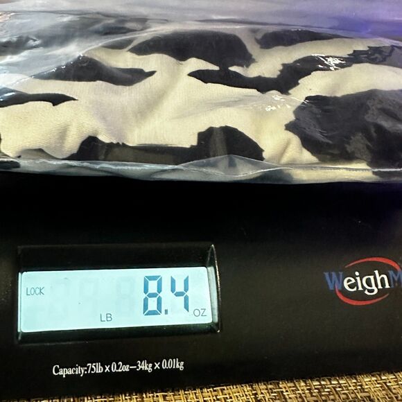 Calvin Klein Women's Tops S Black White Animal Print Zebra Wrap Gold 3/4 Sleeve - Picture 9 of 9